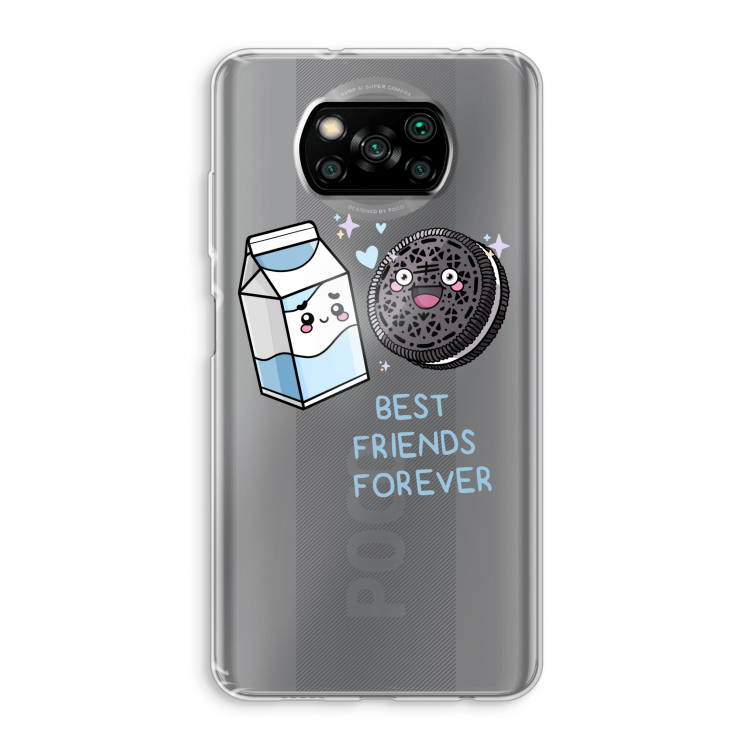 Best Friend Forever: Xiaomi Poco X3 Pro Transparant Hoesje