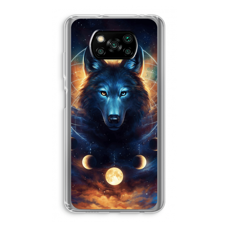 Wolf Dreamcatcher: Xiaomi Poco X3 Pro Transparant Hoesje