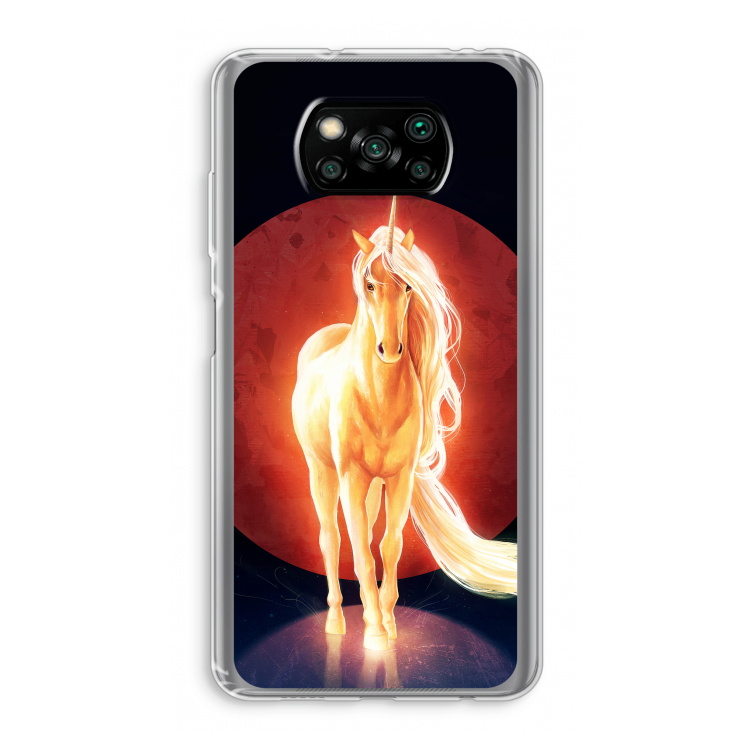 Last Unicorn: Xiaomi Poco X3 Pro Transparant Hoesje