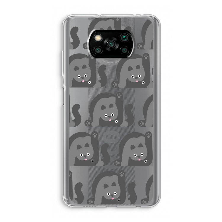Cats: Xiaomi Poco X3 Pro Transparant Hoesje