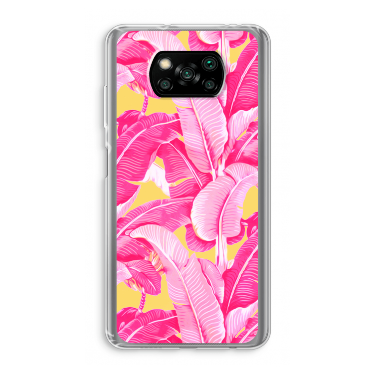 Pink Banana: Xiaomi Poco X3 Pro Transparant Hoesje