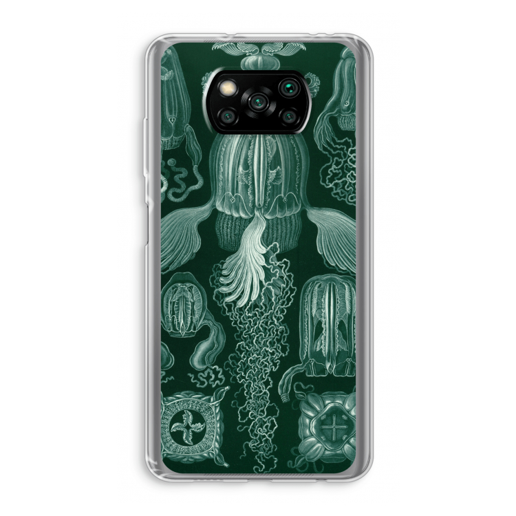 Haeckel Cubomedusae: Xiaomi Poco X3 Pro Transparant Hoesje