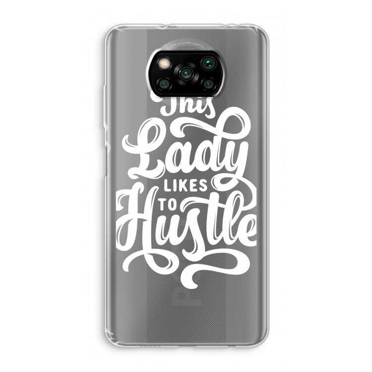 Hustle Lady: Xiaomi Poco X3 Pro Transparant Hoesje
