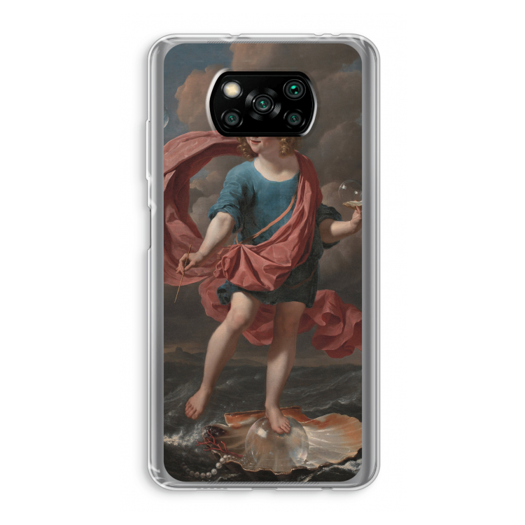 Soap Bubbles: Xiaomi Poco X3 Pro Transparant Hoesje