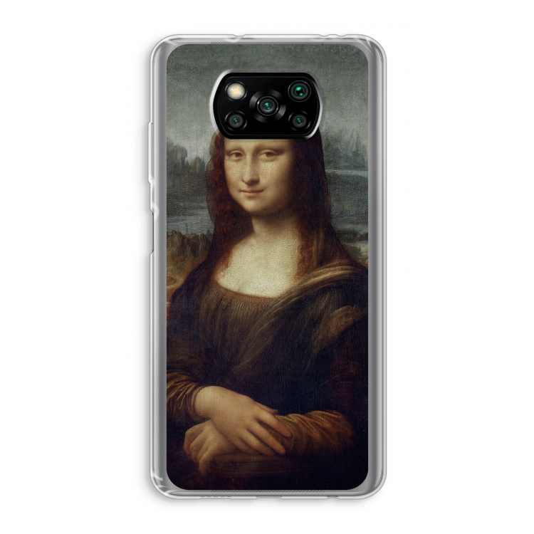 Mona Lisa: Xiaomi Poco X3 Pro Transparant Hoesje
