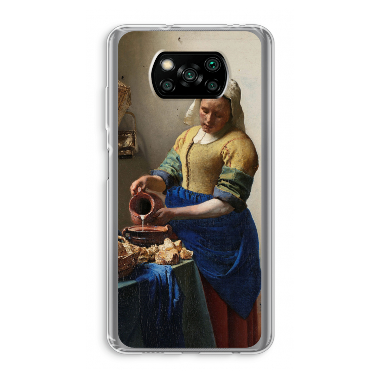 The Milkmaid: Xiaomi Poco X3 Pro Transparant Hoesje