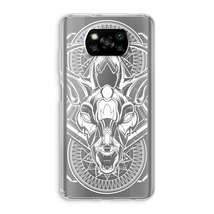 Oh Deer: Xiaomi Poco X3 Pro Transparant Hoesje