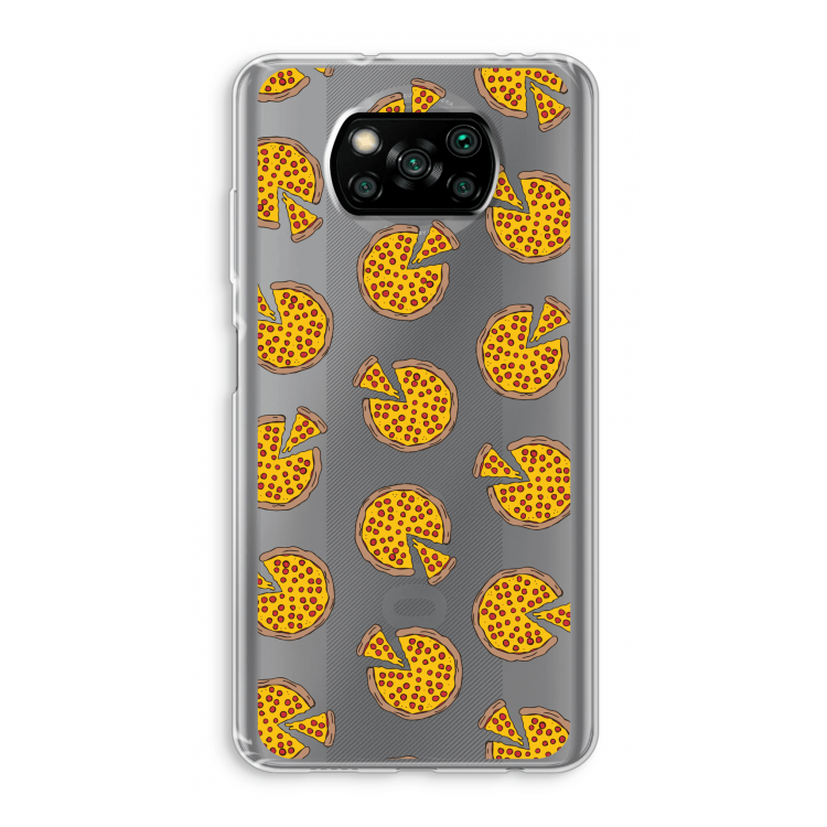 You Had Me At Pizza: Xiaomi Poco X3 Pro Transparant Hoesje