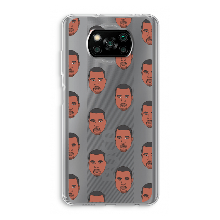 Kanye Call Me?: Xiaomi Poco X3 Pro Transparant Hoesje