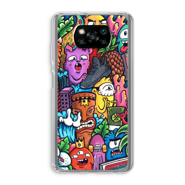 Vexx Mixtape: Xiaomi Poco X3 Pro Transparant Hoesje