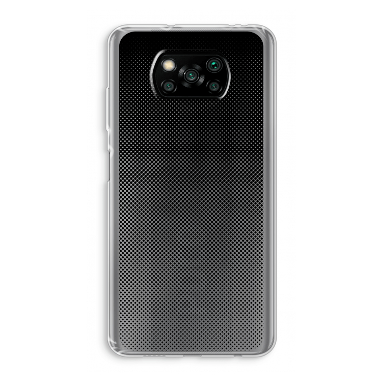 Musketon Halftone: Xiaomi Poco X3 Pro Transparant Hoesje