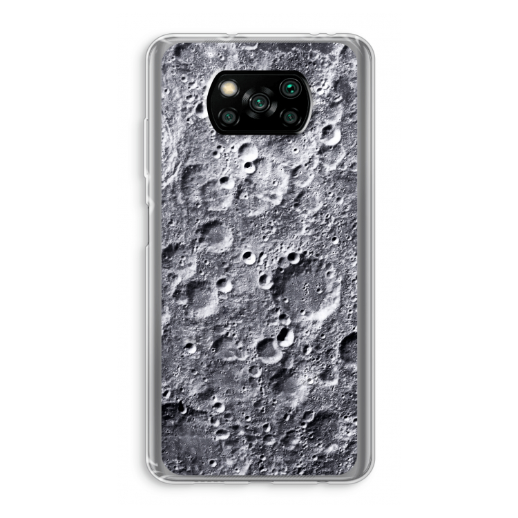 Maanlandschap: Xiaomi Poco X3 Pro Transparant Hoesje