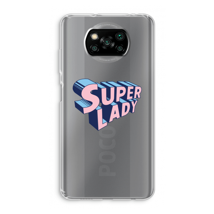 Superlady: Xiaomi Poco X3 Pro Transparant Hoesje