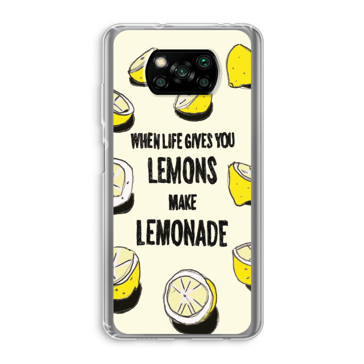 Lemonade: Xiaomi Poco X3 Pro Transparant Hoesje