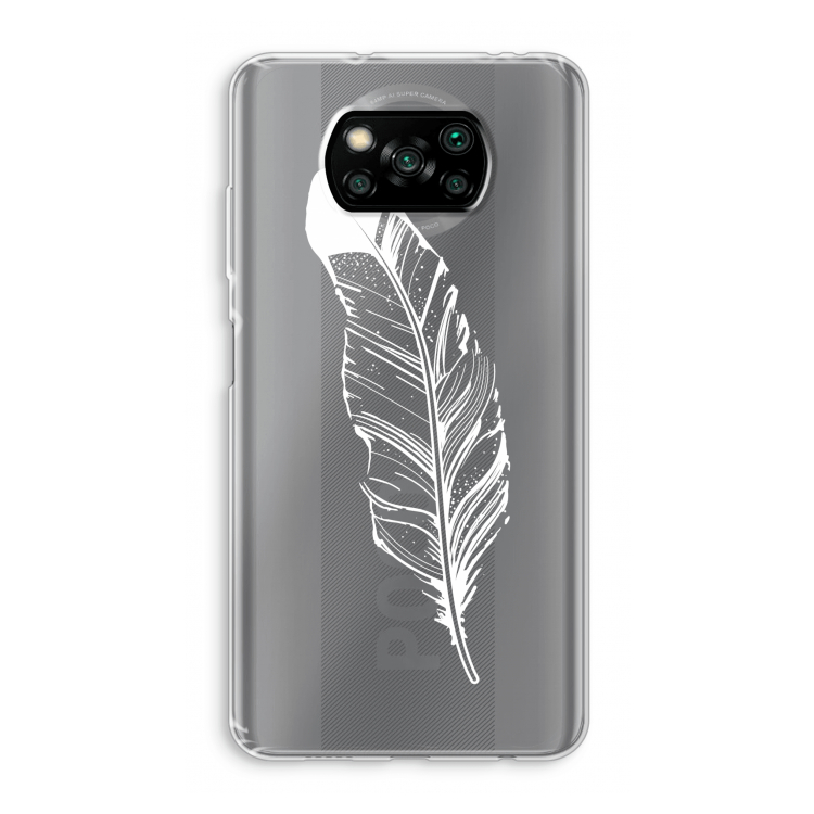 Pluim: Xiaomi Poco X3 Pro Transparant Hoesje