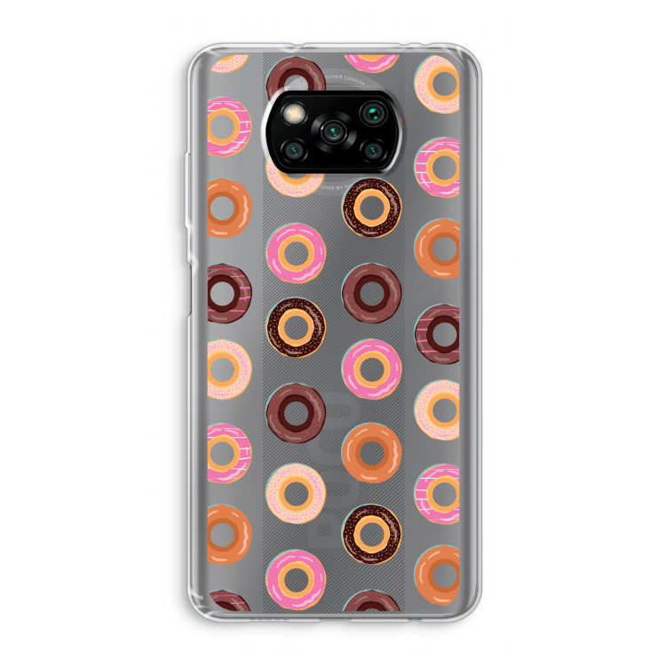 Donuts: Xiaomi Poco X3 Pro Transparant Hoesje