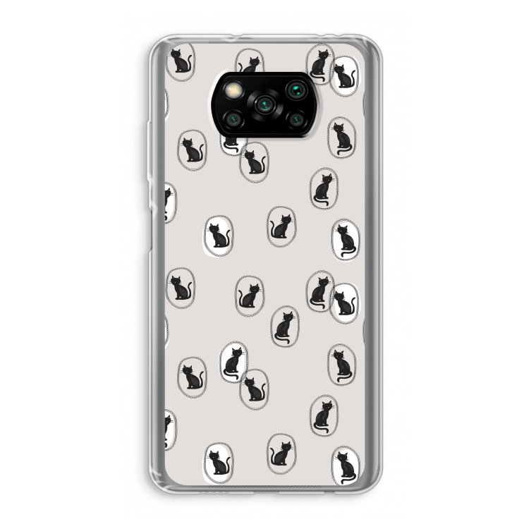 Miauw: Xiaomi Poco X3 Pro Transparant Hoesje