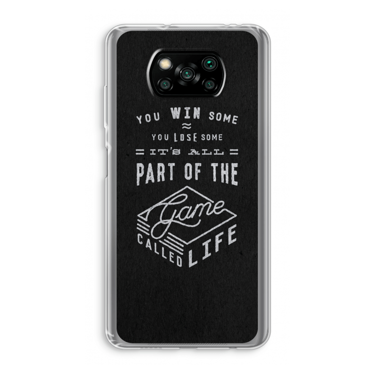 Life: Xiaomi Poco X3 Pro Transparant Hoesje