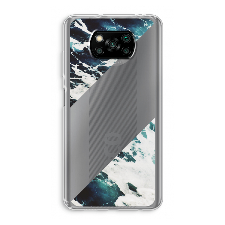 Golven: Xiaomi Poco X3 Pro Transparant Hoesje