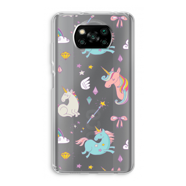 Fantasiewereld: Xiaomi Poco X3 Pro Transparant Hoesje