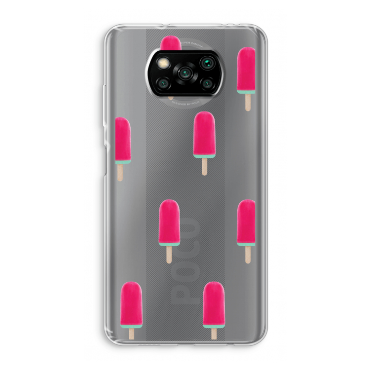 Waterijsje: Xiaomi Poco X3 Pro Transparant Hoesje