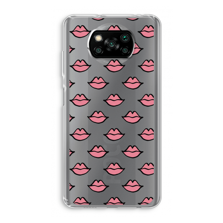 Lipjes: Xiaomi Poco X3 Pro Transparant Hoesje
