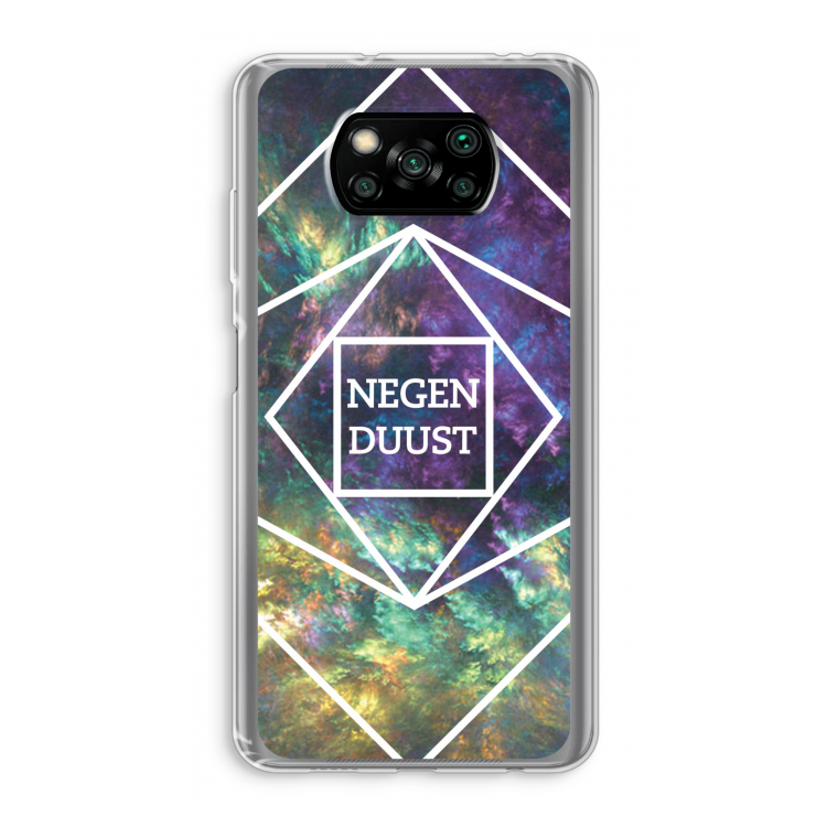 Negenduust ruimte: Xiaomi Poco X3 Pro Transparant Hoesje