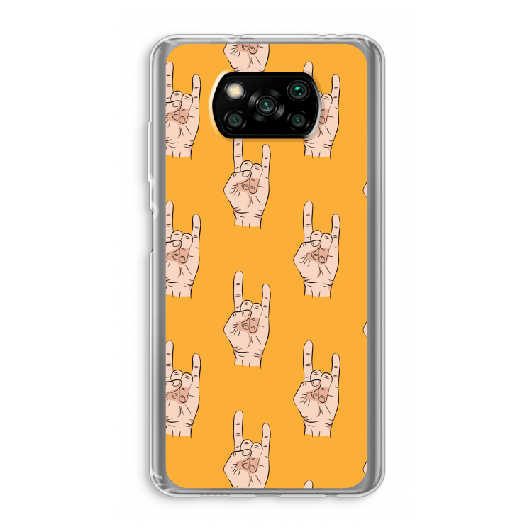 Rock: Xiaomi Poco X3 Pro Transparant Hoesje