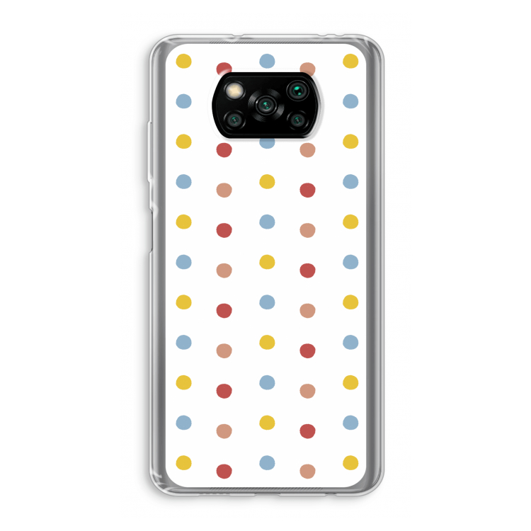 Bollen: Xiaomi Poco X3 Pro Transparant Hoesje