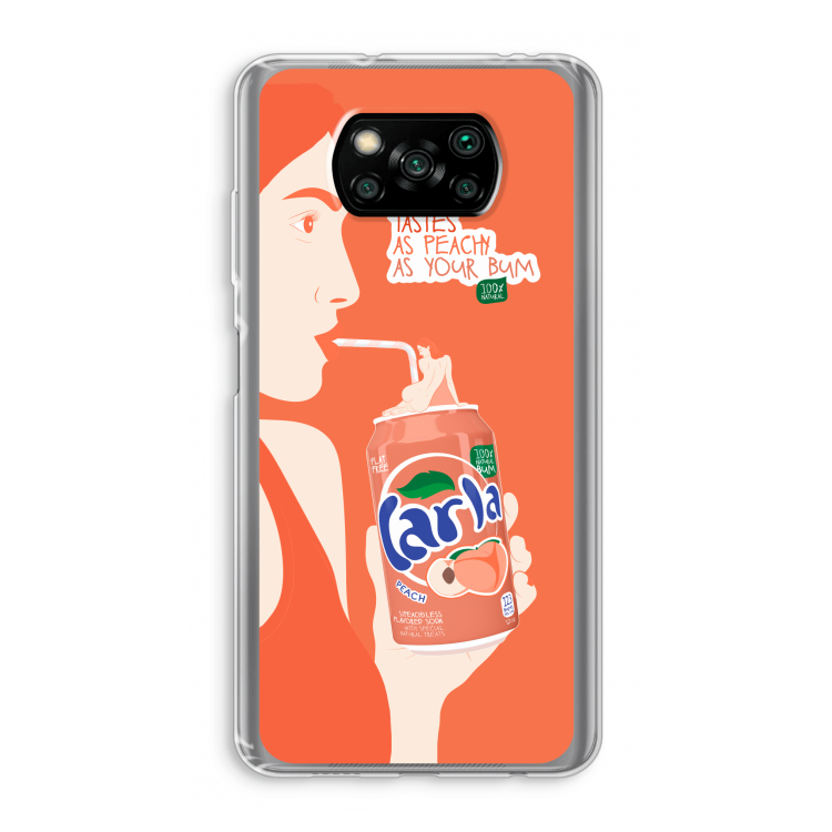 Peach please!: Xiaomi Poco X3 Pro Transparant Hoesje