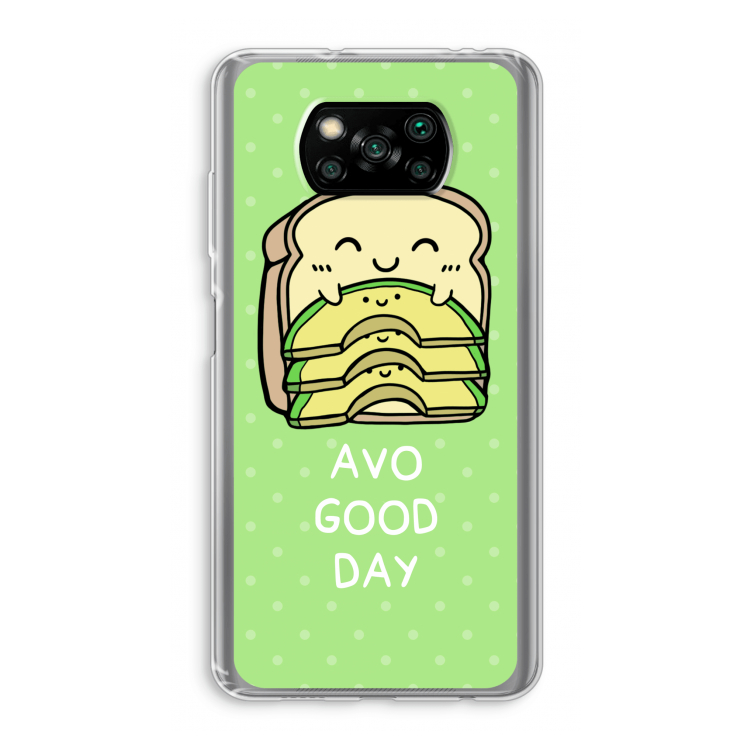 Avo Good Day: Xiaomi Poco X3 Pro Transparant Hoesje
