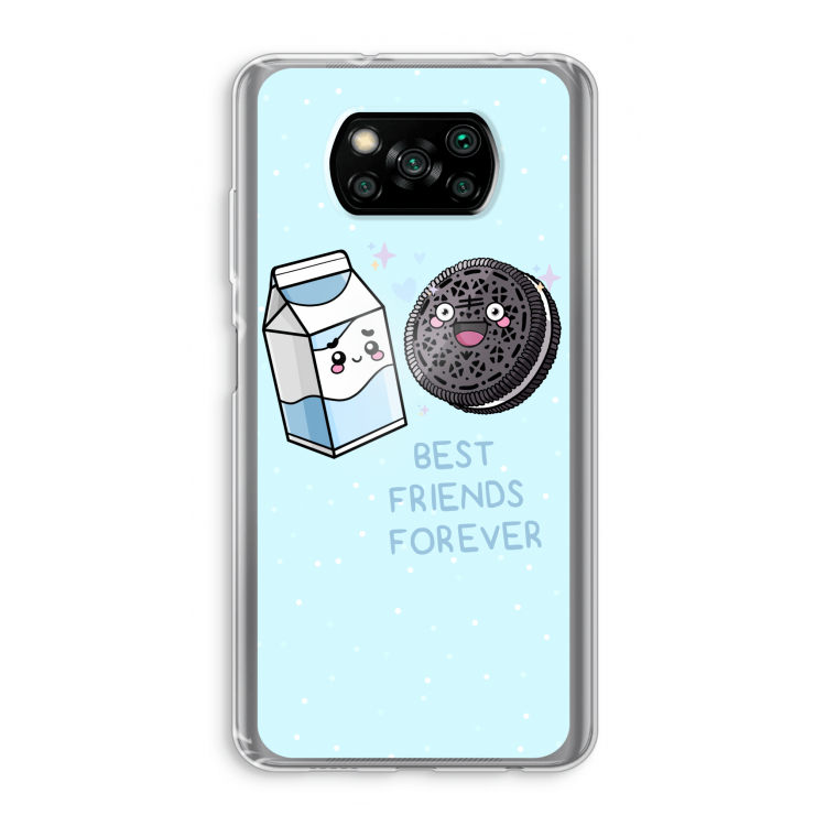 Best Friend Forever: Xiaomi Poco X3 Pro Transparant Hoesje