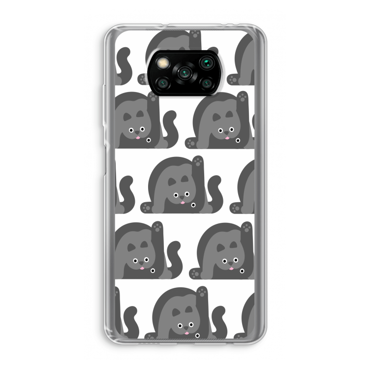 Cats: Xiaomi Poco X3 Pro Transparant Hoesje
