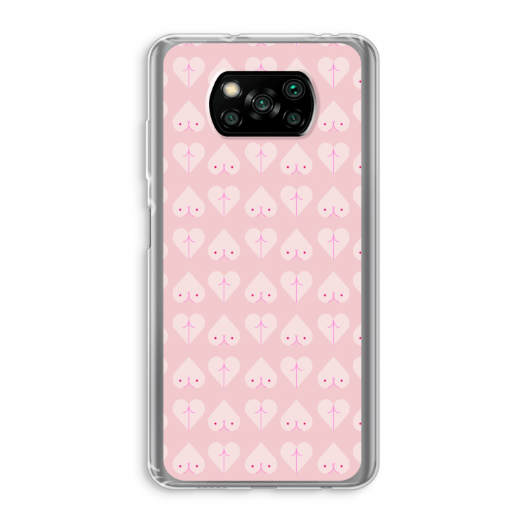 Ass 'n Titties: Xiaomi Poco X3 Pro Transparant Hoesje