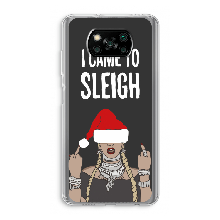 Came To Sleigh: Xiaomi Poco X3 Pro Transparant Hoesje