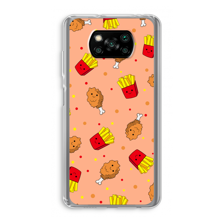 Chicken 'n Fries: Xiaomi Poco X3 Pro Transparant Hoesje