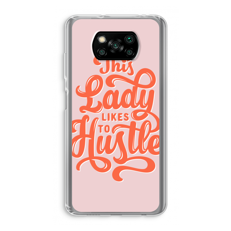 Hustle Lady: Xiaomi Poco X3 Pro Transparant Hoesje