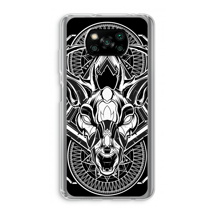 Oh Deer: Xiaomi Poco X3 Pro Transparant Hoesje