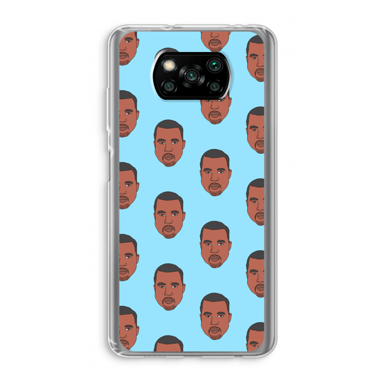 Kanye Call Me?: Xiaomi Poco X3 Pro Transparant Hoesje