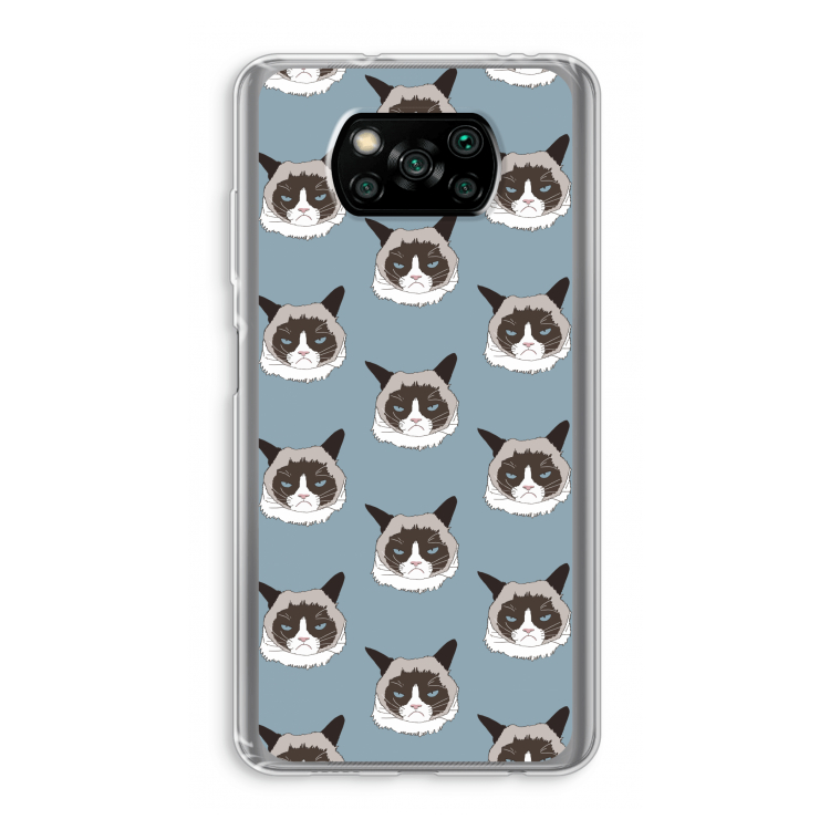 It's a Purrr Case: Xiaomi Poco X3 Pro Transparant Hoesje