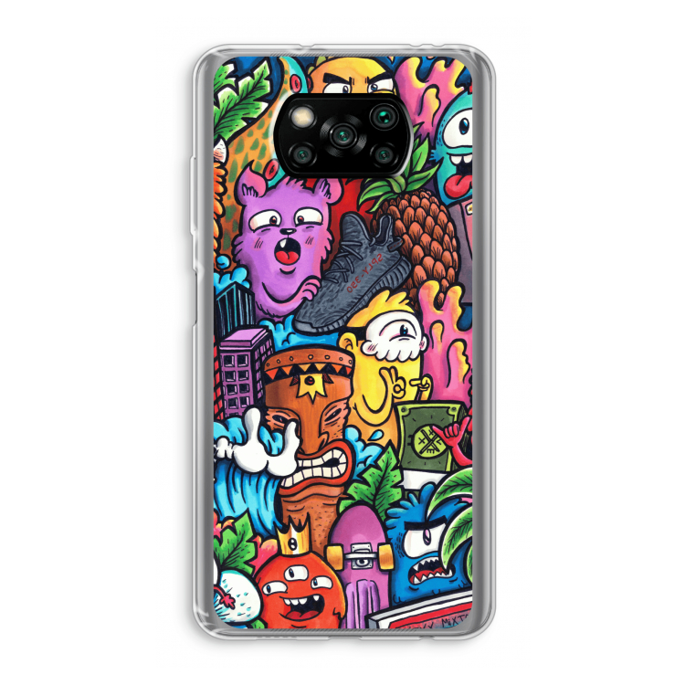 Vexx Mixtape: Xiaomi Poco X3 Pro Transparant Hoesje