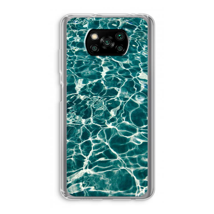 Weerkaatsing water: Xiaomi Poco X3 Pro Transparant Hoesje