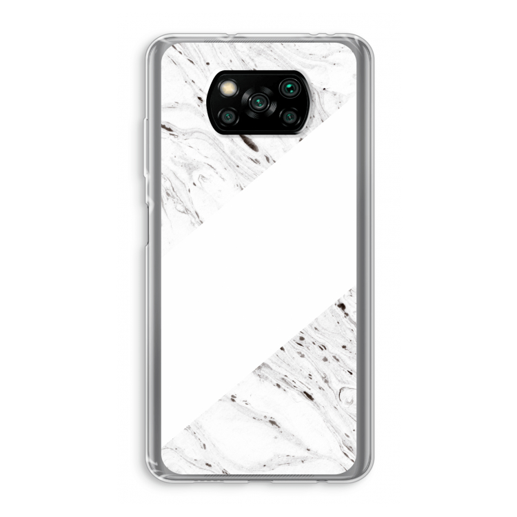Biggest stripe: Xiaomi Poco X3 Pro Transparant Hoesje