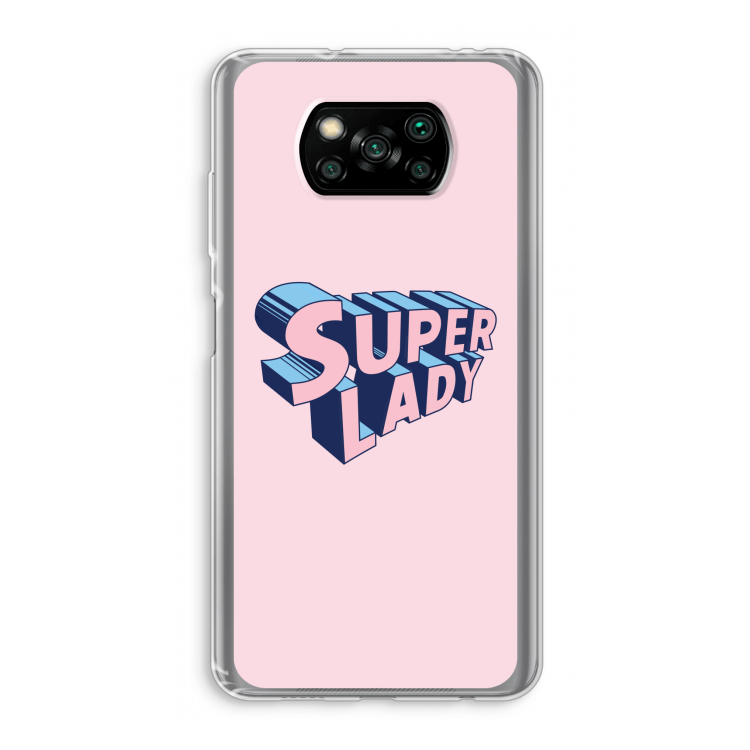Superlady: Xiaomi Poco X3 Pro Transparant Hoesje