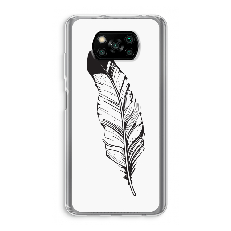 Pluim: Xiaomi Poco X3 Pro Transparant Hoesje