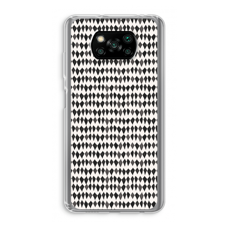 Crazy shapes: Xiaomi Poco X3 Pro Transparant Hoesje