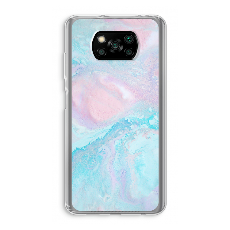Fantasie pastel: Xiaomi Poco X3 Pro Transparant Hoesje