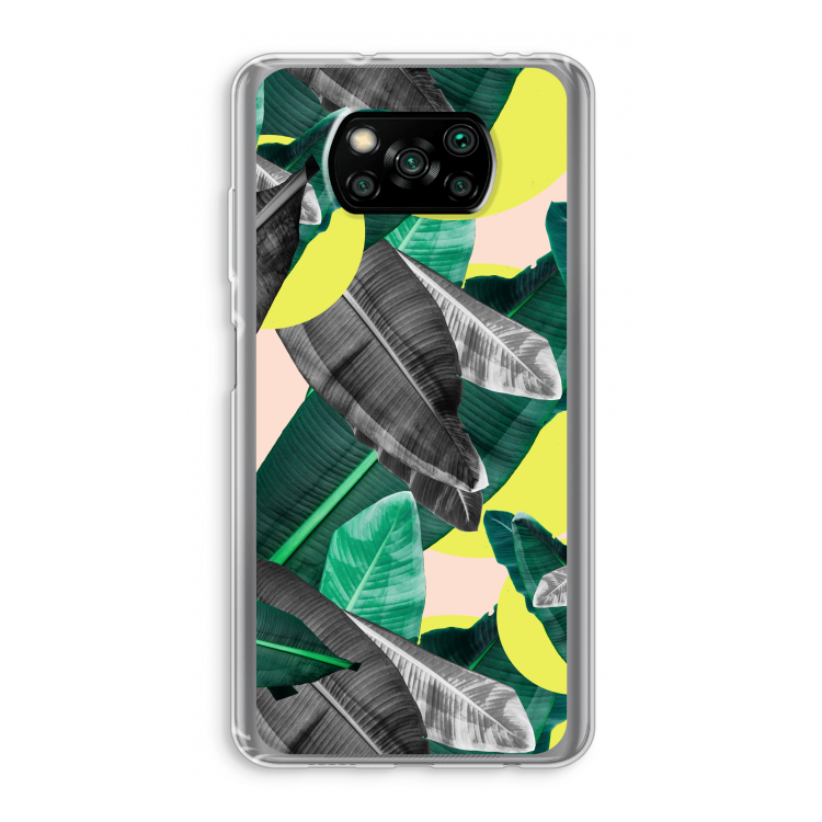 Fantasie jungle: Xiaomi Poco X3 Pro Transparant Hoesje