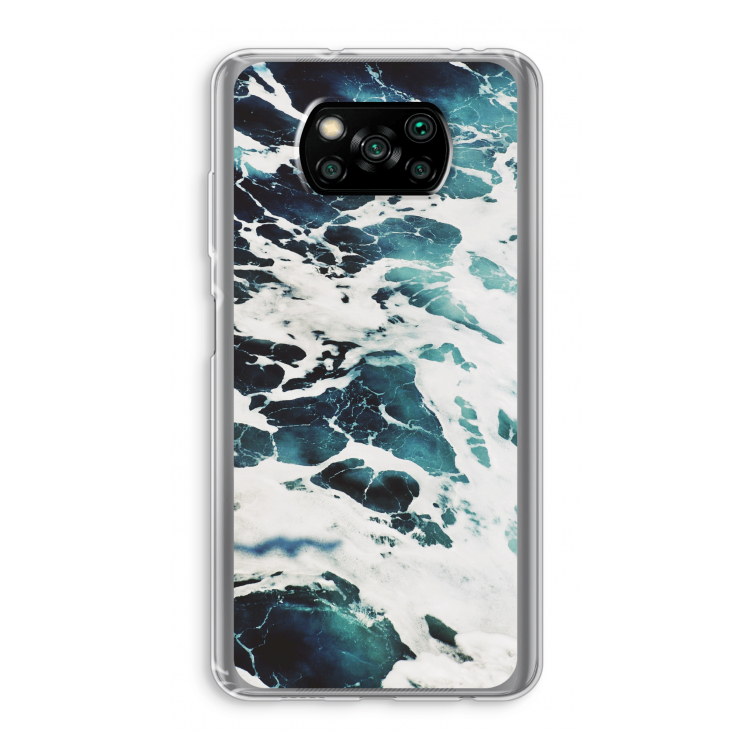 Golven: Xiaomi Poco X3 Pro Transparant Hoesje