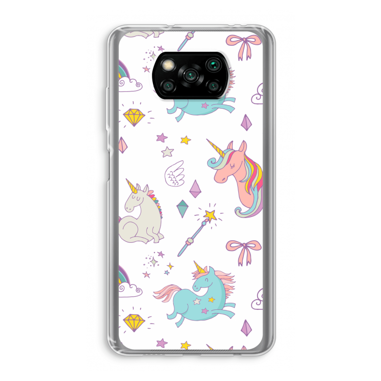 Fantasiewereld: Xiaomi Poco X3 Pro Transparant Hoesje